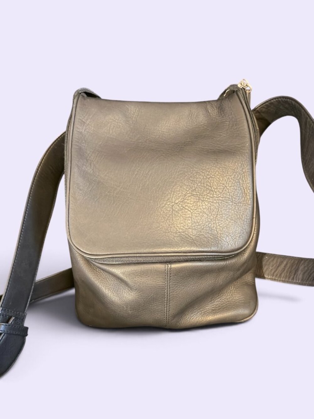 Hobo International Black Leather Crossbody Bag